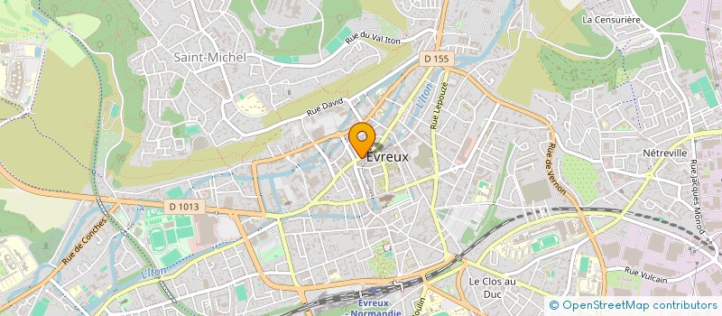 localisation de l'entreprise MADAME YNES CENTURIO  EVREUX