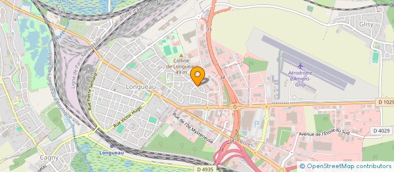 localisation de l'entreprise MADAME YNES HAMRONI  LONGUEAU