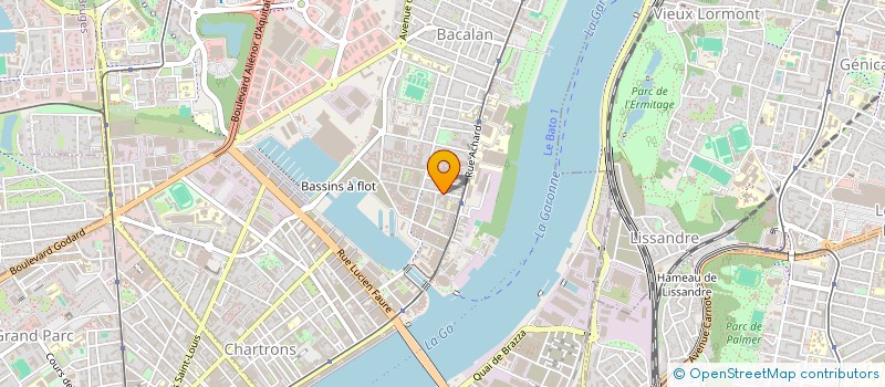 localisation de l'entreprise MADAME YNSAF SFAR FALFOUL  BORDEAUX