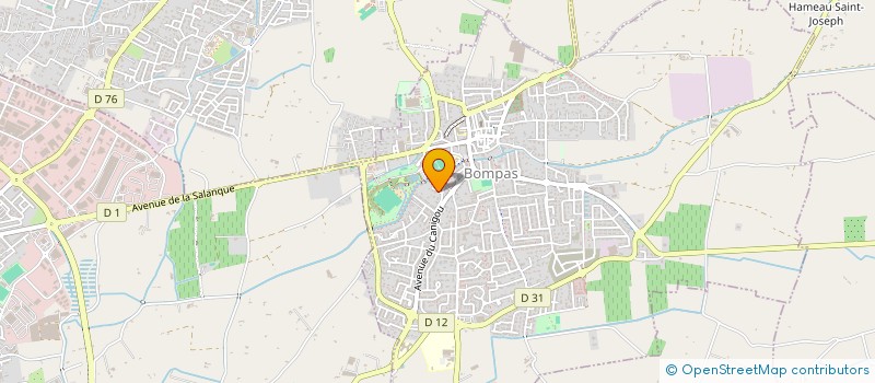 localisation de l'entreprise MADAME YNSKJEN HILDERINK  BOMPAS