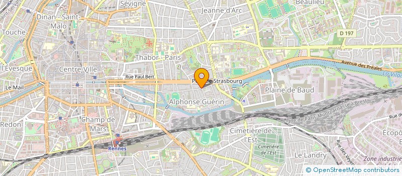 localisation de l'entreprise MADAME YOANA GEORGIEVA--LEFEVRE  RENNES