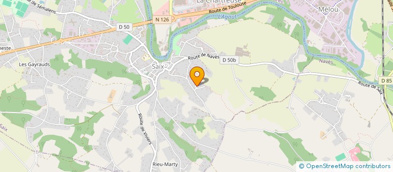 localisation de l'entreprise MADAME YOANN DUCAT  SAIX