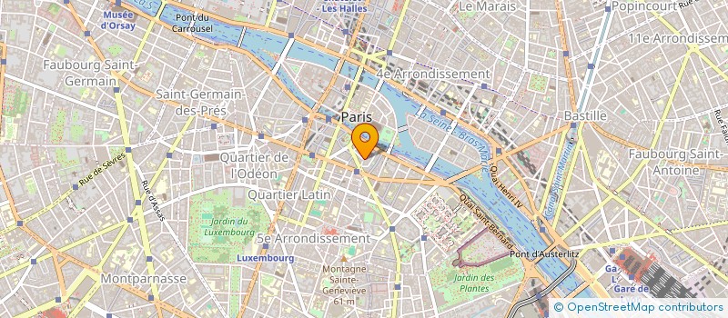 localisation de l'entreprise MADAME YOANNA LUYENDYK  PARIS