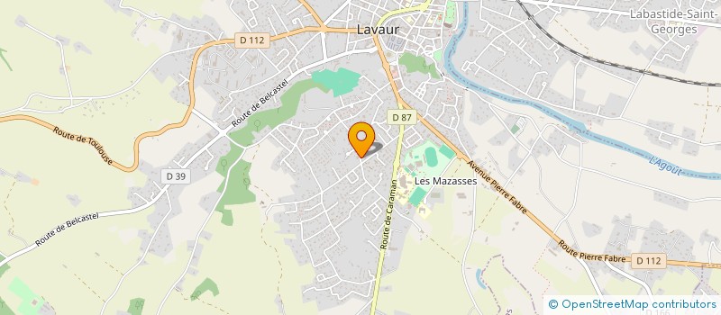 localisation de l'entreprise MADAME YOANNA NABET  LAVAUR