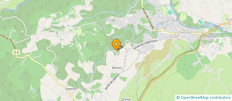 localisation de l'entreprise MADAME YOANNA TRONC  LABLACHERE