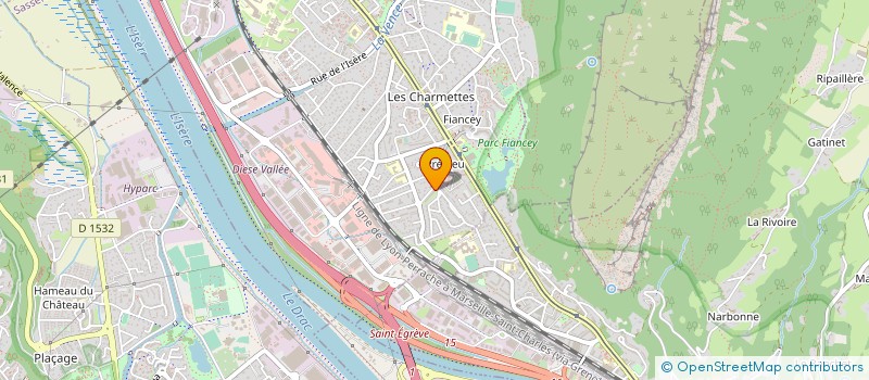 localisation de l'entreprise MADAME YOANNA VARIN  SAINT-EGREVE