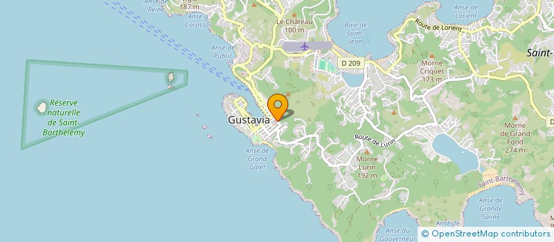 localisation de l'entreprise MADAME YOANNE ROCHERON à SAINT BARTHELEMY