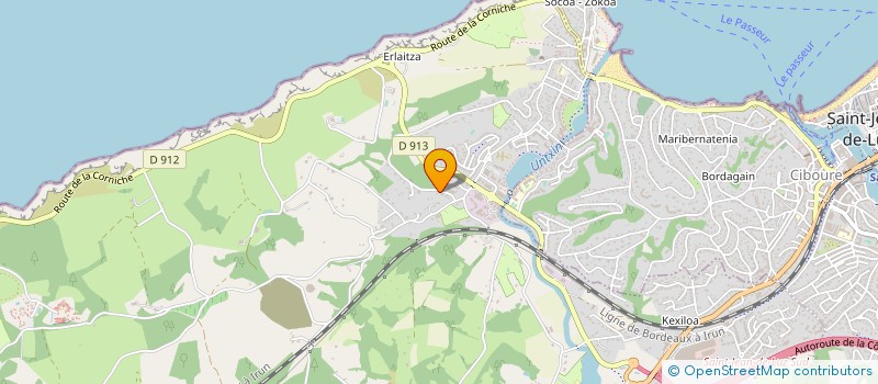 localisation de l'entreprise MADAME YOHANA GIRAULT  USTARITZ