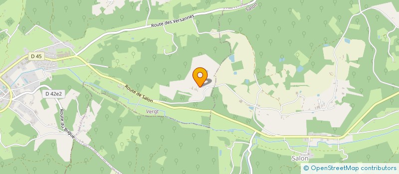 localisation de l'entreprise MADAME YOHANNA CAVALLIN  VERGT