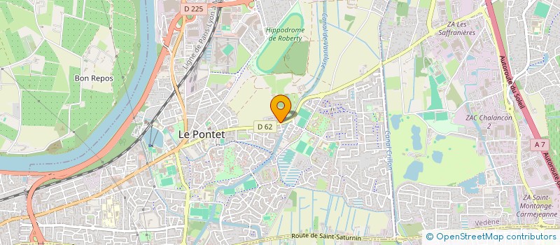 localisation de l'entreprise MADAME YOHANNE RAZAFINIMANANA  VEDENE