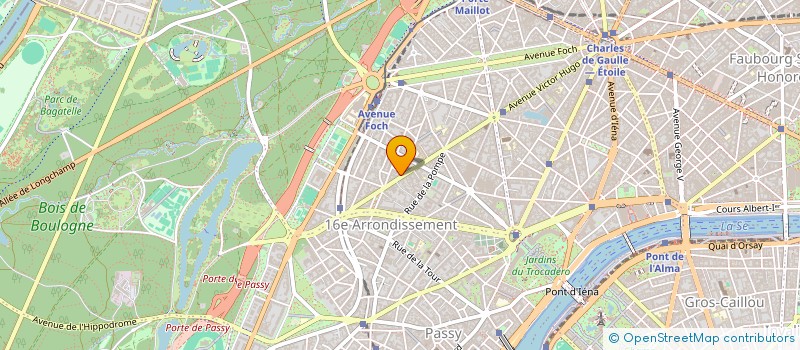 localisation de l'entreprise MADAME YOKO HARA  PARIS