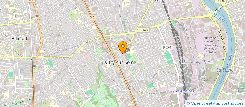 localisation de l'entreprise MADAME YOKO IINUMA à VITRY-SUR-SEINE