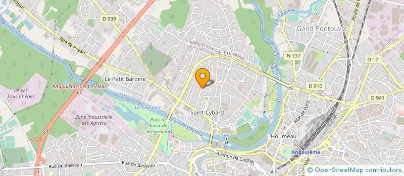 localisation de l'entreprise MADAME YOKO ISONO à ANGOULEME