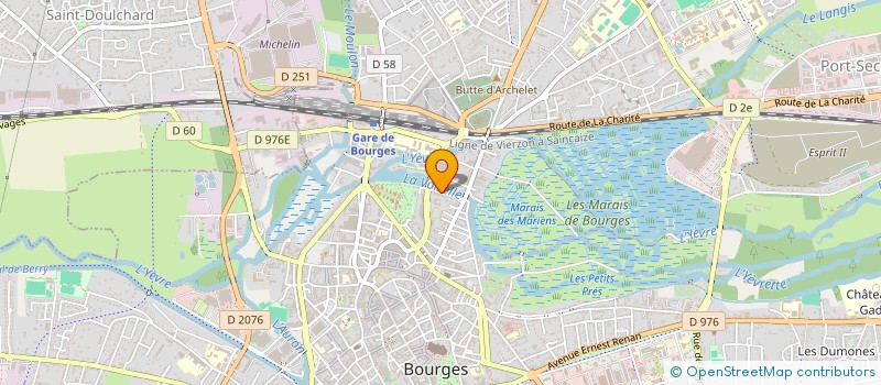 localisation de l'entreprise MADAME YOKO KANEMORI  BOURGES