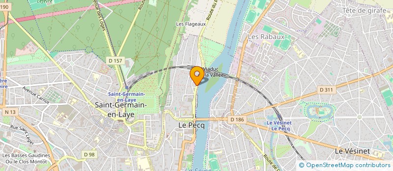 localisation de l'entreprise MADAME YOKO KOYAMA  LE PECQ