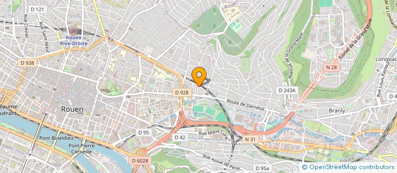 localisation de l'entreprise MADAME YOKO YAMAGUCHI INEMER  ROUEN