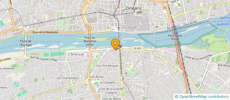 localisation de l'entreprise MADAME YOLA CASTELLUCCI à ORLEANS
