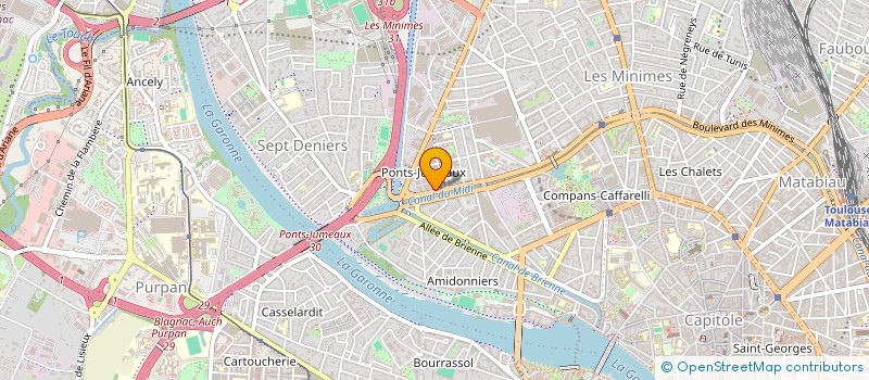localisation de l'entreprise MADAME YOLA LE STRAT à TOULOUSE