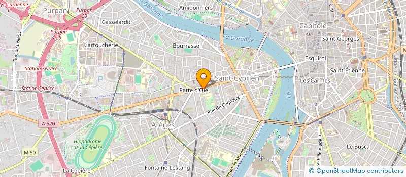 localisation de l'entreprise MADAME YOLA PORCHER  TOULOUSE