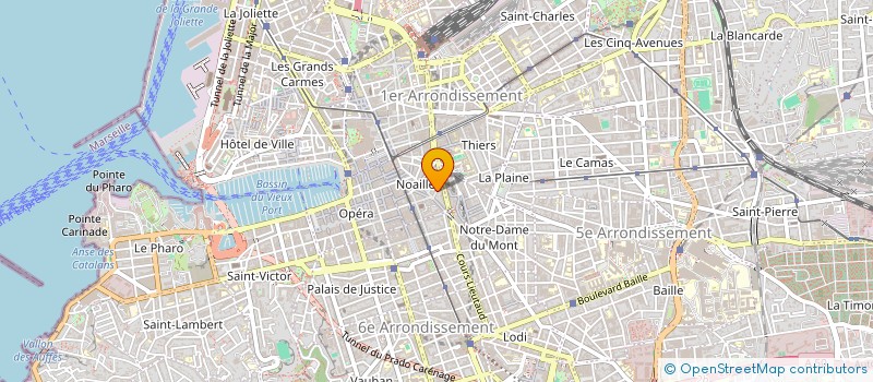 localisation de l'entreprise MADAME YOLAINE DE VILLENEUVE ESCLAPON à MARSEILLE