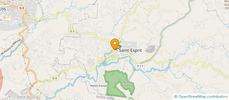 localisation de l'entreprise MADAME YOLAINE DELEM à SAINT-ESPRIT