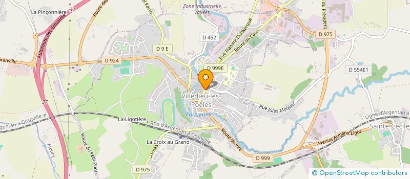 localisation de l'entreprise MADAME YOLAINE DESSAUX à VILLEDIEU-LES-POELES-ROUFFIGNY
