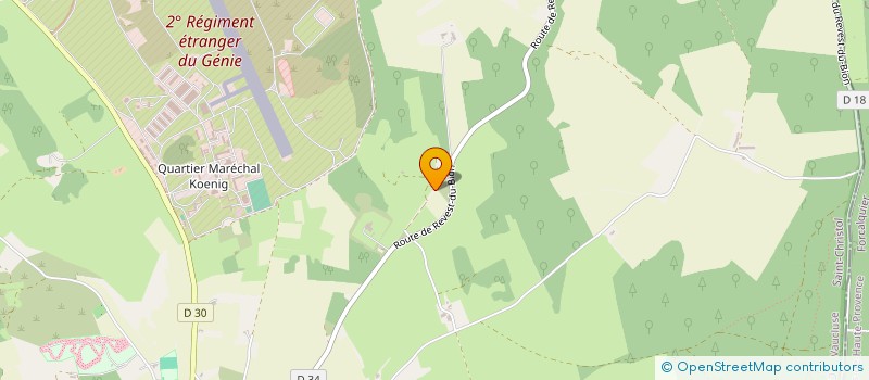 localisation de l'entreprise MADAME YOLAINE ETIENNE  SAINT-TRINIT