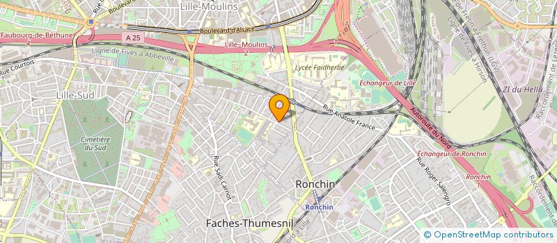 localisation de l'entreprise MADAME YOLAINE GRABARSKI à LILLE