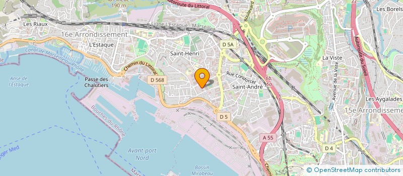 localisation de l'entreprise MADAME YOLAINE GREFFIOZ à MARSEILLE 16