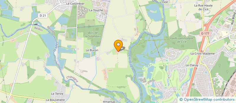 localisation de l'entreprise MADAME YOLAINE LODIN DE LEPINAY  CHAVAGNE