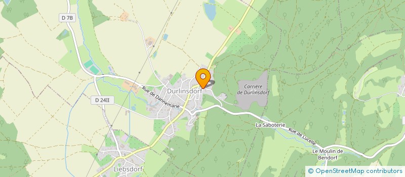 localisation de l'entreprise MADAME YOLAINE MARCHYLLIE  SONDERSDORF