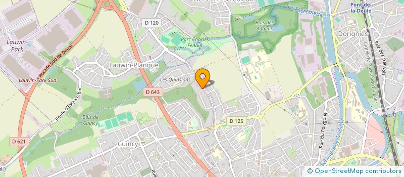 localisation de l'entreprise MADAME YOLAINE SEDE  CUINCY