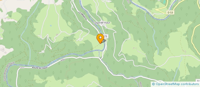 localisation de l'entreprise MADAME YOLAINE VALLET  SAINT-ANDRE-DE-NAJAC