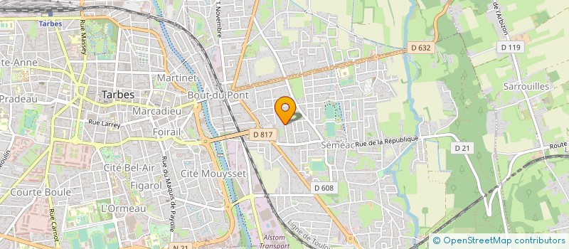 localisation de l'entreprise MADAME YOLANDA ARNAIZ  SEMEAC