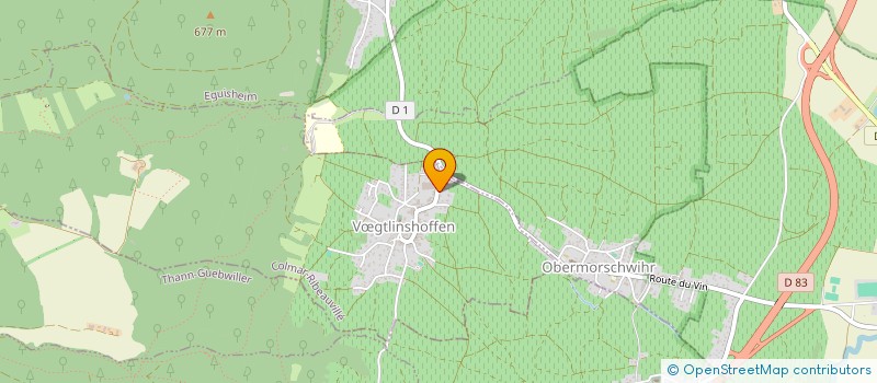 localisation de l'entreprise MADAME YOLANDE ALBIGER  VGTLINSHOFFEN