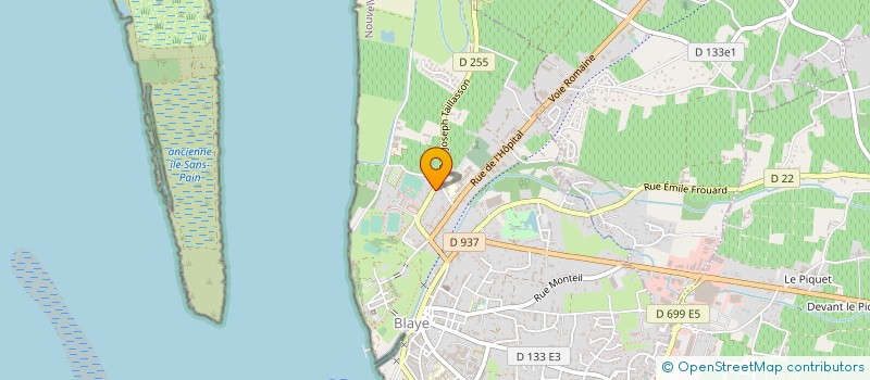 localisation de l'entreprise MADAME YOLANDE ARNOUIL à BLAYE