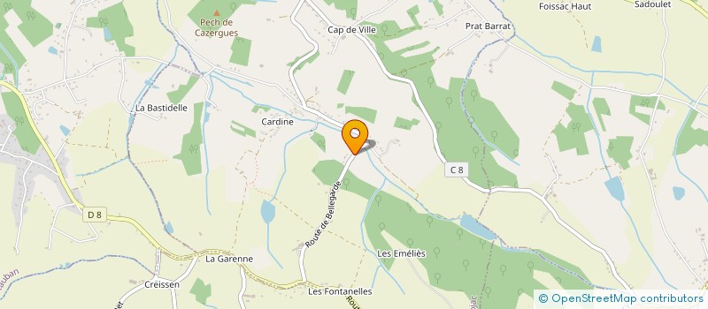 localisation de l'entreprise MADAME YOLANDE BOYER  LEOJAC