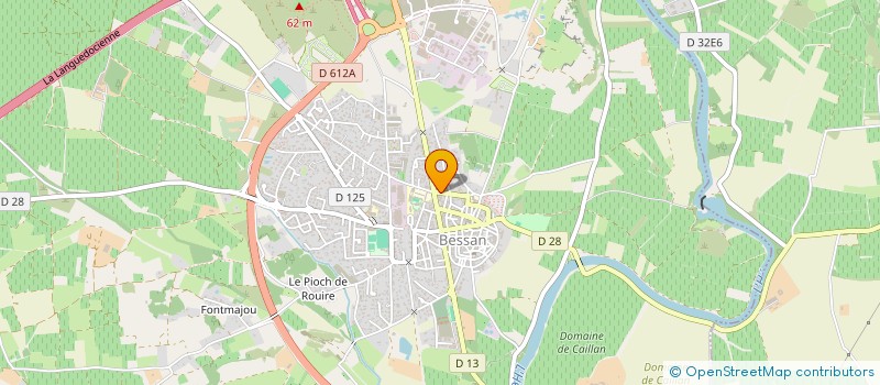 localisation de l'entreprise MADAME YOLANDE CHICOURAS  BESSAN