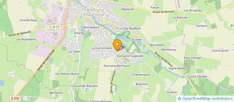 localisation de l'entreprise MADAME YOLANDE CIAIS à CHATILLON-SUR-CHALARONNE