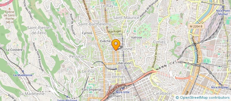 localisation de l'entreprise MADAME YOLANDE CONDAT à NICE