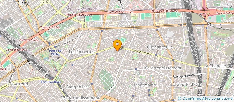 localisation de l'entreprise MADAME YOLANDE DAMART  PARIS