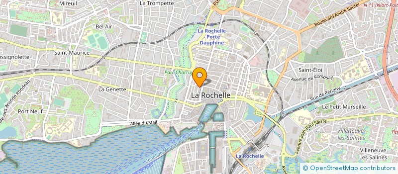 localisation de l'entreprise MADAME YOLANDE DOSSO à LA ROCHELLE