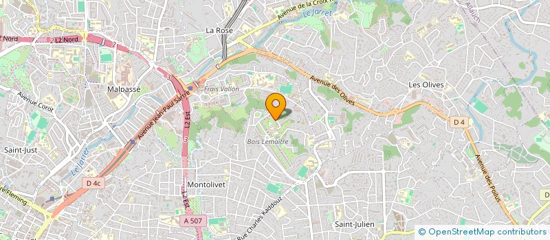 localisation de l'entreprise MADAME YOLANDE DUBOIS à MARSEILLE