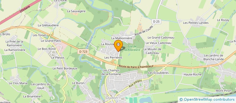 localisation de l'entreprise MADAME YOLANDE DUMOULIN  COUFFE