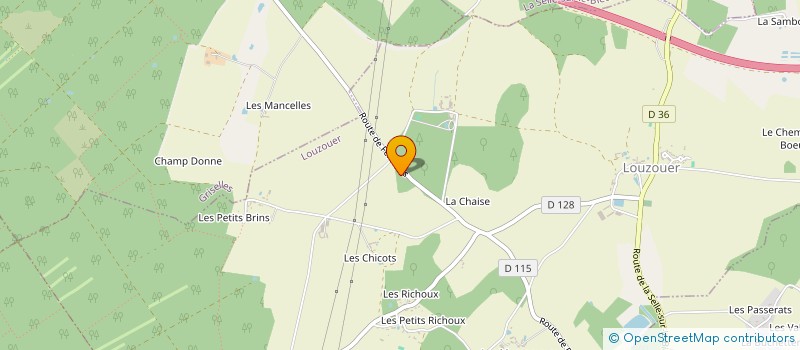 localisation de l'entreprise MADAME YOLANDE ELOY à LOUZOUER