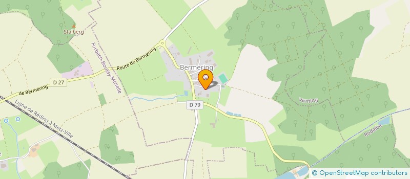 localisation de l'entreprise MADAME YOLANDE EYLER  BERMERING