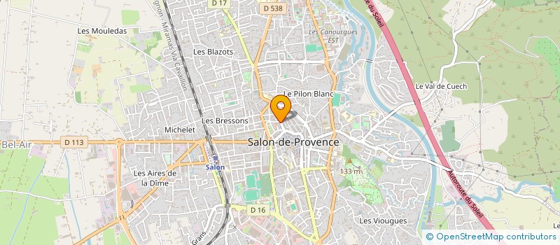 localisation de l'entreprise MADAME YOLANDE EYSSERIC  SALON-DE-PROVENCE