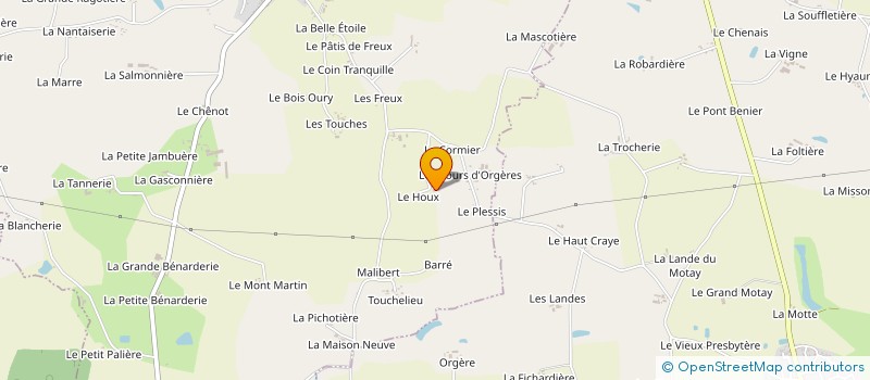 localisation de l'entreprise MADAME YOLANDE FADIER à SAINT-GERMAIN-DU-PINEL