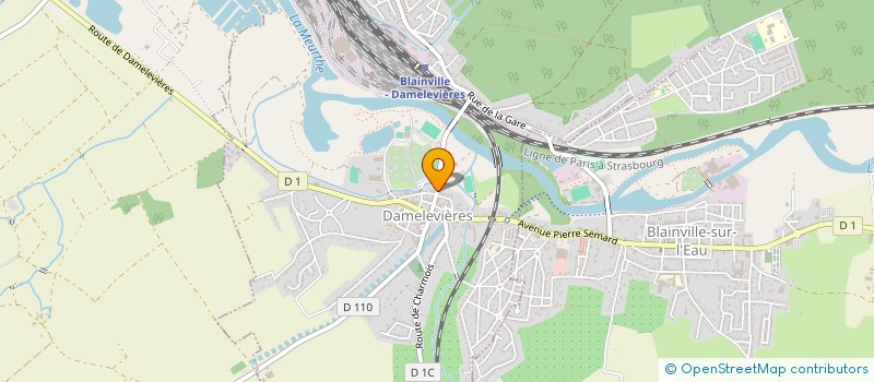 localisation de l'entreprise MADAME YOLANDE FENDRICH à BLAINVILLE-SUR-L'EAU
