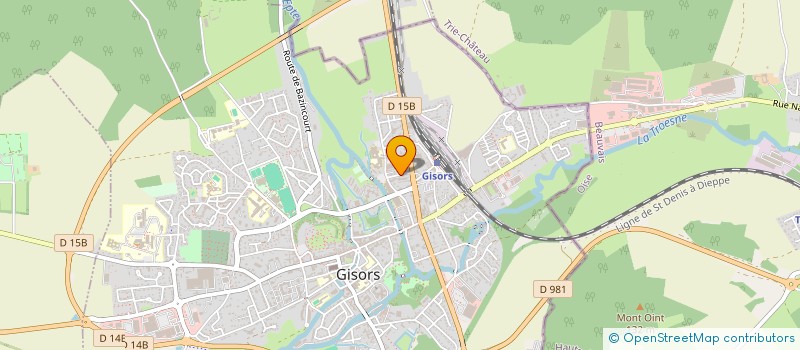 localisation de l'entreprise MADAME YOLANDE GARCIA-BRIONES  GISORS